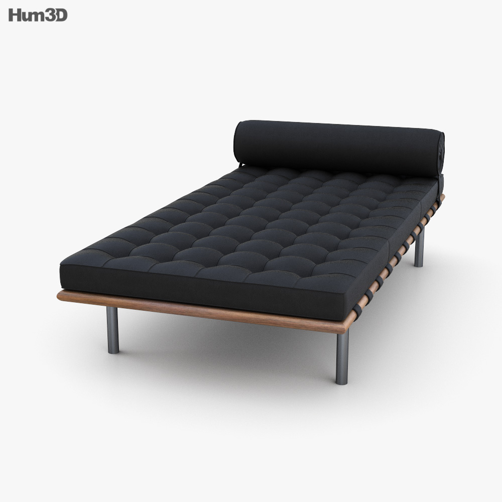 Knoll Barcelona Couch 3D model