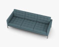 Knoll Florence Relaxed 소파 3D 모델 