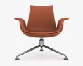 Knoll Bucket Lounge chair 3D 모델 