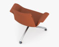 Knoll Lounge Bucket Stuhl 3D-Modell