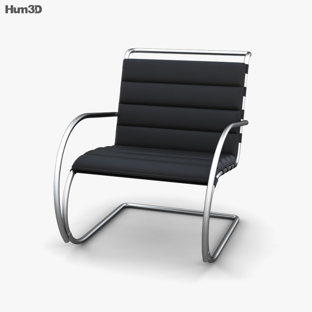 Knoll MR Lounge chair 3D model