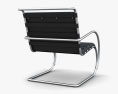 Knoll MR Lounge chair 3d model