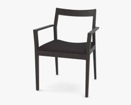 Knoll Krusin Side chair 3D model