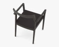 Knoll Krusin Приставний стілець 3D модель