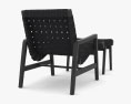 Knoll Risom Lounge chair Modello 3D