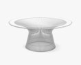 Knoll Platner 커피 테이블 3D 모델 
