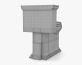 Kohler Memoirs One Piece toilet 3D模型