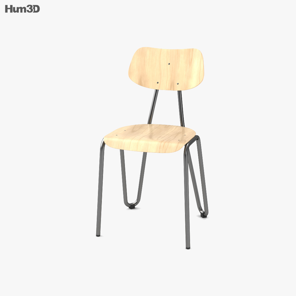 L&C Stendal Arno 椅子 3D模型