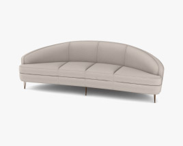 Larforma Positano Sofa 3D model