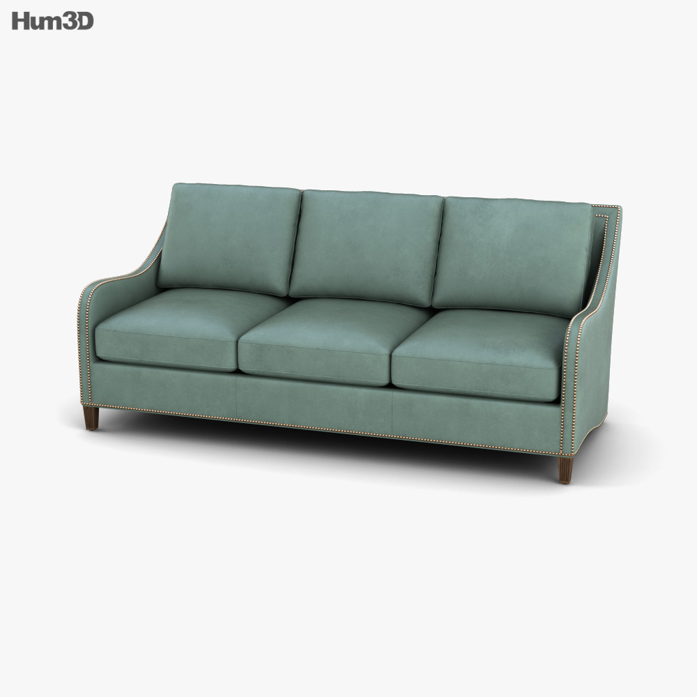 Lexington Koko Leather sofa 3D model