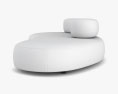 Living Divani Bubble Rock Sofa 3d model