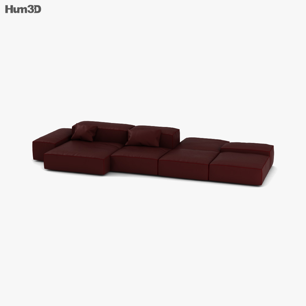 Living Divani Extrasoft Sofa Modèle 3D