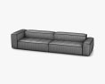 Living Divani NeoWall Sofa Modèle 3d