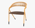 Living Divani Wicker Small 扶手椅 3D模型