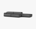 Living Divani Extra Wall Sofa 3D-Modell