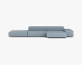 Living Divani Extra Wall Sofa 3d model