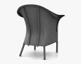 Lloyd Loom Montpellier 扶手椅 3D模型