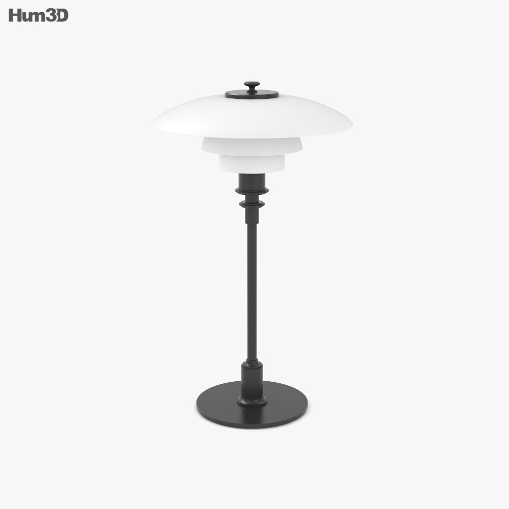 Louis Poulsen PH 3 2 テーブル lamp 3Dモデル