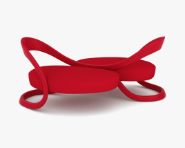 Louis Vuitton Ribbon Dance Sofa 3D model