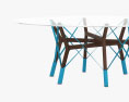 Louis Vuitton Serpentine 테이블 3D 모델 