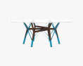 Louis Vuitton Serpentine Table 3d model