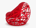 Louis Vuitton Diamond 扶手椅 3D模型