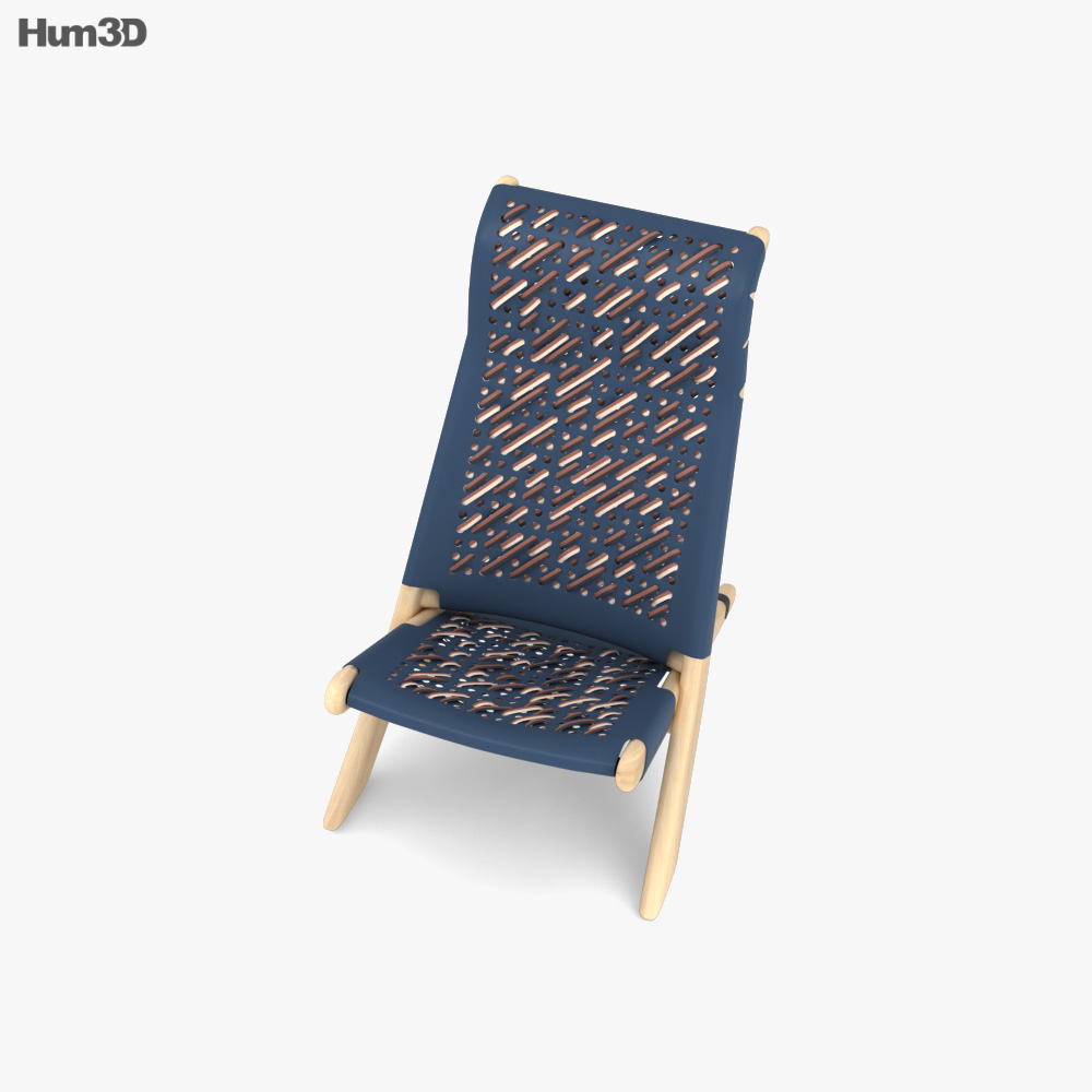 Louis Vuitton Concertina Cadeira modelo 3D - Mobiliário no 3DModels