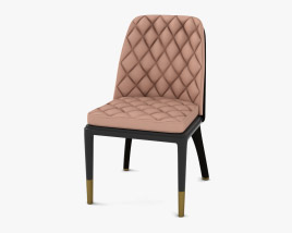 Luxxu Charla II Cadeira de Jantar Modelo 3d