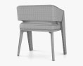 Luxxu Galea Cadeira de Jantar Modelo 3d