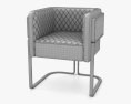 Luxxu Nura Cadeira de Jantar Modelo 3d