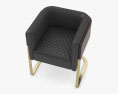 Luxxu Nura Обеденный стул 3D модель