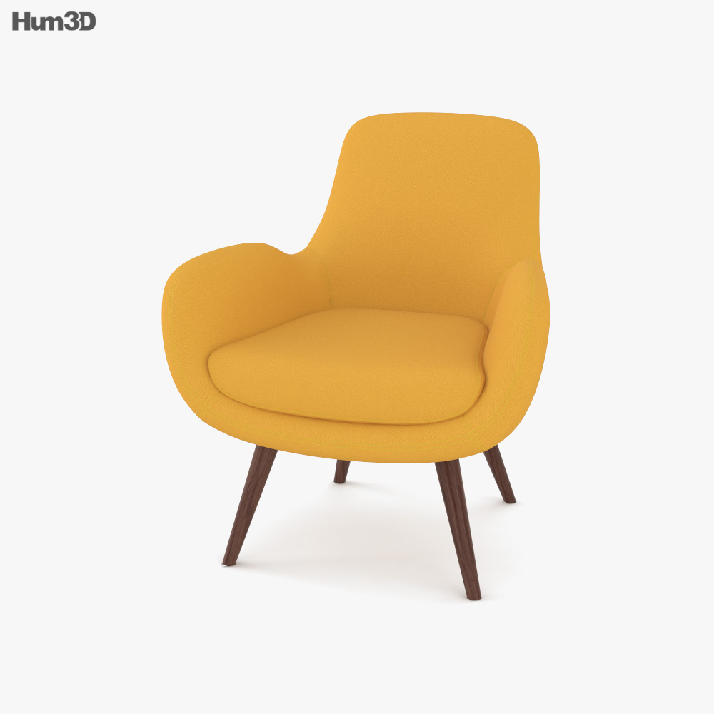 Made Moby Chair 3D model