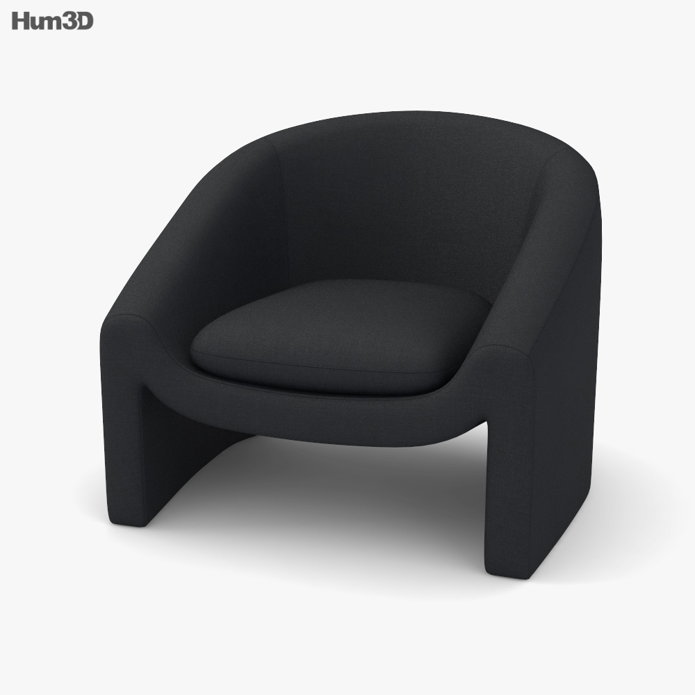 Made Shona Chair 3D model