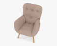 Made Doris 扶手椅 3D模型