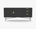 Made Haines Sideboard 3D 모델 