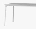 Magis Steelwood Table 3d model