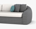 Manutti Kobo Garden Sofa 3d model