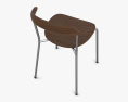 Maruni Hiroshima Stackable 肘掛け椅子 3Dモデル