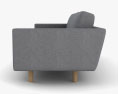 Maruni Hiroshima Wide 2-Sitzer Sofa 3D-Modell