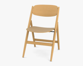 Maruni Hiroshima Folding chair 3D model