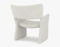 Massproductions Crown Easy Cadeira Modelo 3d