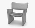 Massproductions Crown Easy Cadeira Modelo 3d