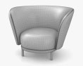 Massproductions Dandy 扶手椅 3D模型