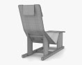 Massproductions 4PM Lounge chair 3d model