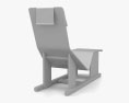 Massproductions 4PM Lounge chair Modello 3D