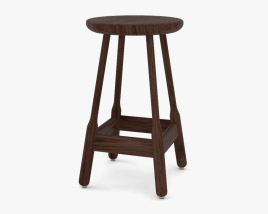 Massproductions Albert Bar stool 3D model