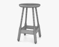 Massproductions Albert Bar stool 3d model