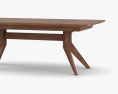 Matthew Hilton Cross Extending Tisch 3D-Modell