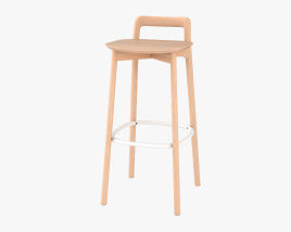 Mattiazzi MC2 Branca stool 3D model
