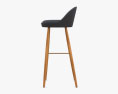 MatzForm Bodega Bar chair 3d model